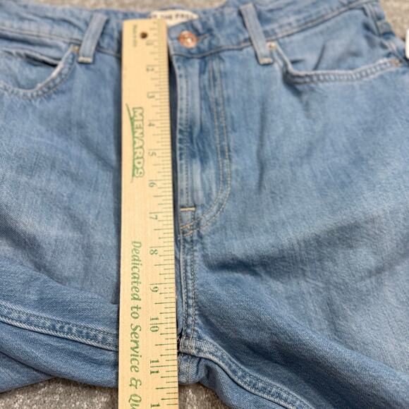 We the Free People NWT Avalon Drapey Flare Jeans Sz 28 Short Oversized Baggy - Picture 14 of 15